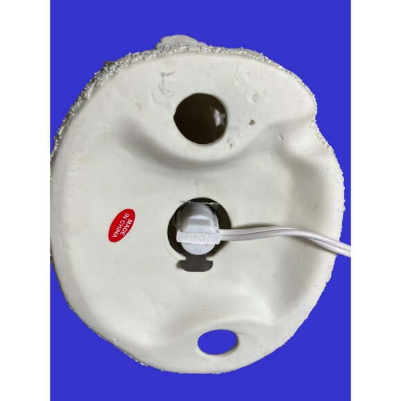 Ceramic Light-Up Christmas Tree With Decorations And Gold Colored Accents - Picture 7 of 10